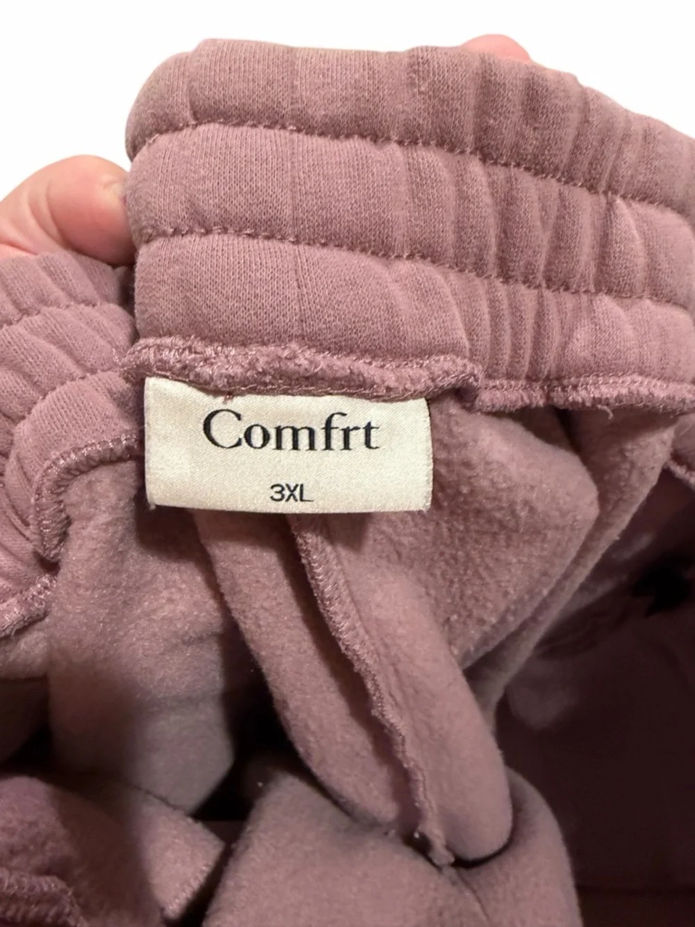 SET Comfrt Coordinate™ Hoodie and Sweatpants Orchid 3x lounge plus size - Picture 9 of 10